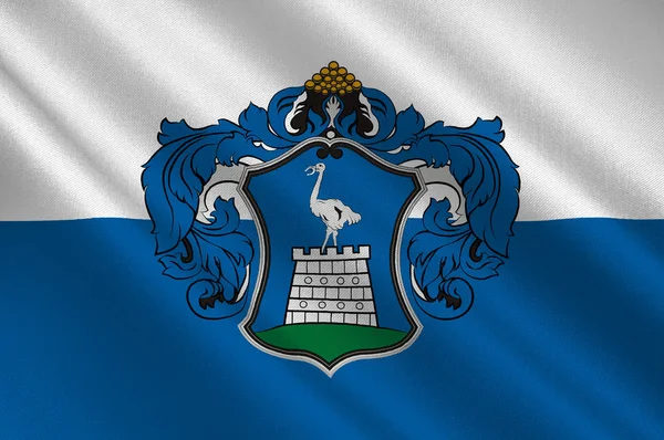 Bandeira do condado de Vas na Hungria — Fotografia de Stock