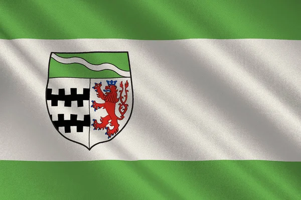 Rheinisch-Bergische Észak-Rajna-Vesztfália zászlaja — Stock Fotó