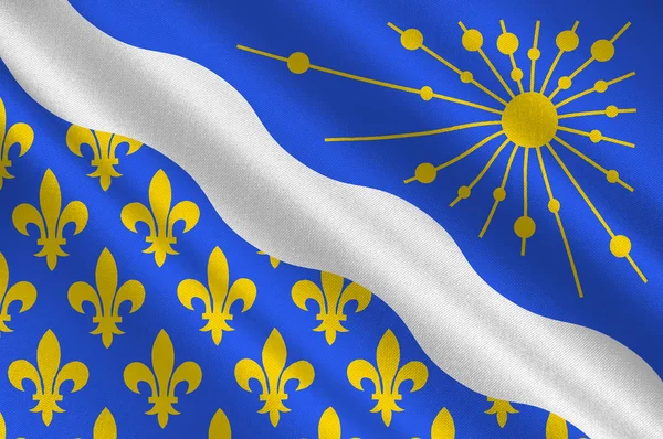 ธงชาติเอสสัน ประเทศฝรั่งเศส — ภาพถ่ายสต็อก