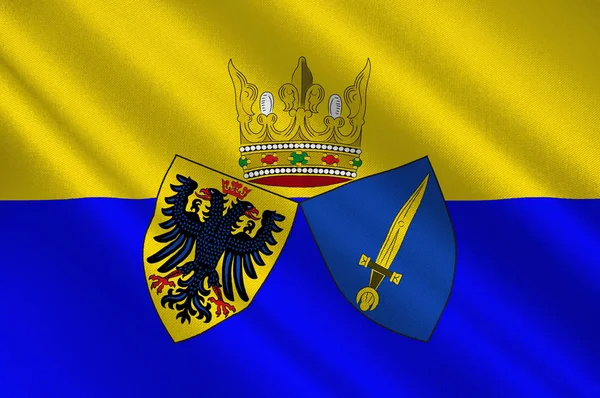 Flag of Essen in North Rhine-Westphalia, Germany — Stock Photo, Image