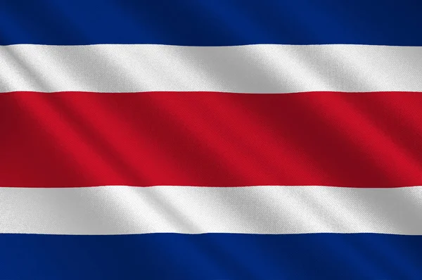 Bandiera del Costa Rica — Foto Stock