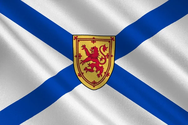 Bandeira de Nova Scotia no Canadá — Fotografia de Stock