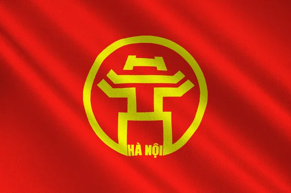 Bandera de Hanoi, Vietnam — Foto de Stock