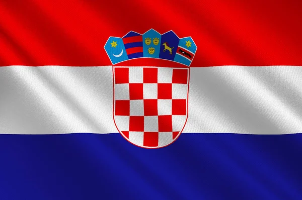 Drapeau de Croatie — Photo