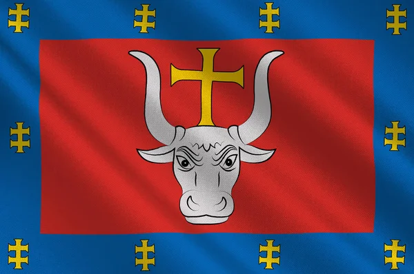 Bandera del Condado de Kaunas en Lituania —  Fotos de Stock