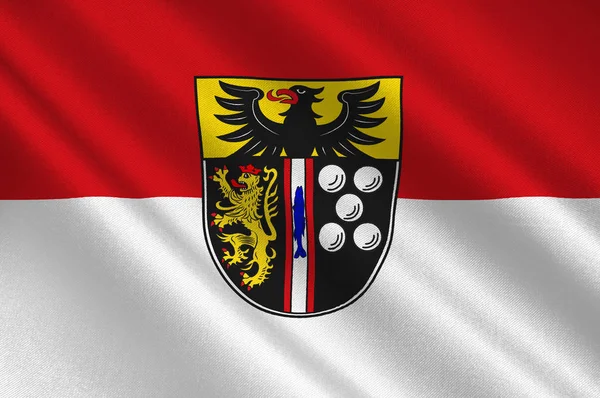 Bandeira de Kaiserslautern in Rhineland-Palatinate, Alemania — Fotografia de Stock