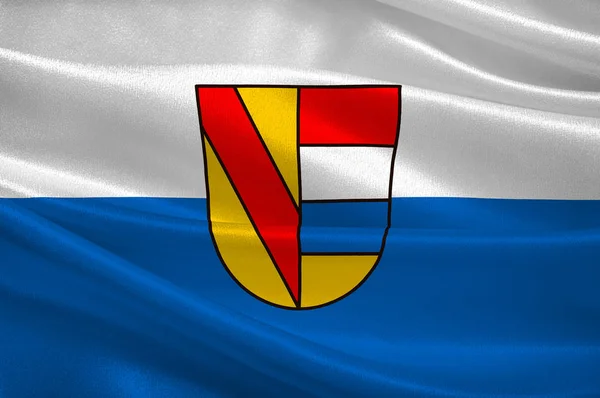 Прапор Пфорцгейм в Баден-Вюртемберг, Німеччина — стокове фото