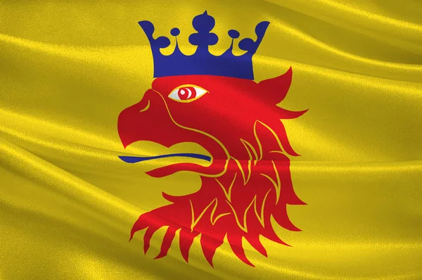 Scania zászlaja Svédország legdélibb tartománya — Stock Fotó