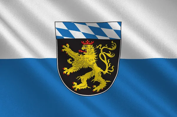 Bandera de Alta Baviera en Bavaria, Alemania —  Fotos de Stock