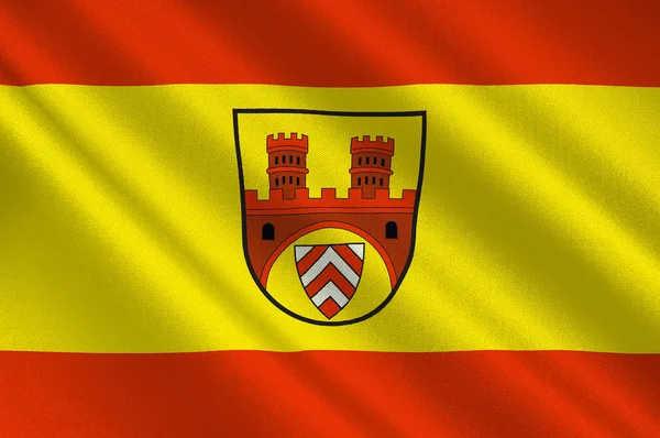 Flag of Bielefeld in North Rhine-Westphalia, Germany — Stock Photo, Image