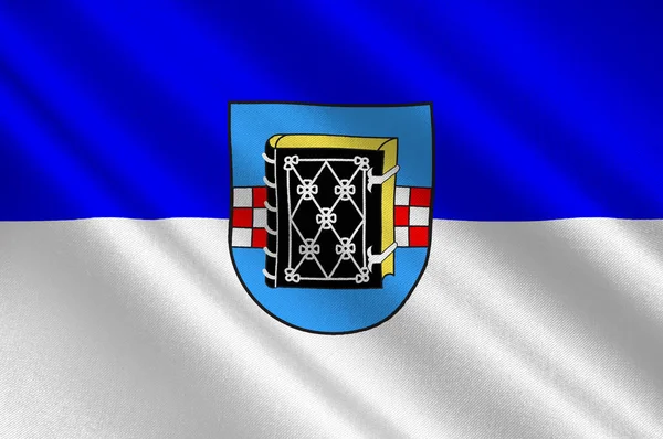 Flag of Bochum in North Rhine-Westphalia, Germany — Stock Photo, Image