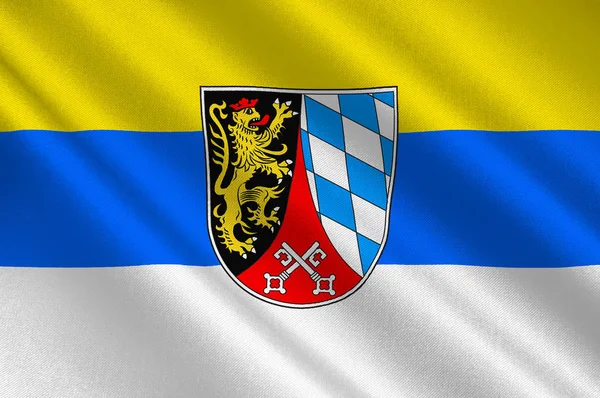 Bandera del Alto Palatinado en Bavaria, Alemania —  Fotos de Stock