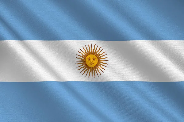 Bandiera dell'Argentina — Foto Stock