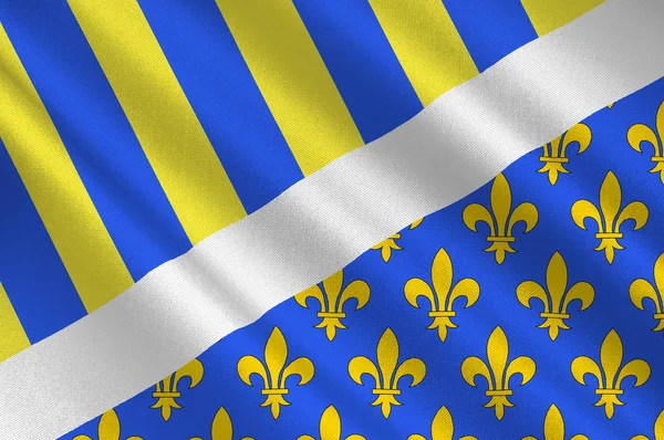 オート・ド・フランスのオイセの旗はフランスの地域です — ストック写真