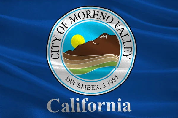 California, Amerika Birleşik Devletleri içinde Moreno Vadisi bayrağı