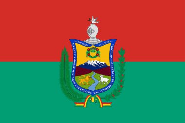 Bolivya Plurinational devlet La Paz bayrağı