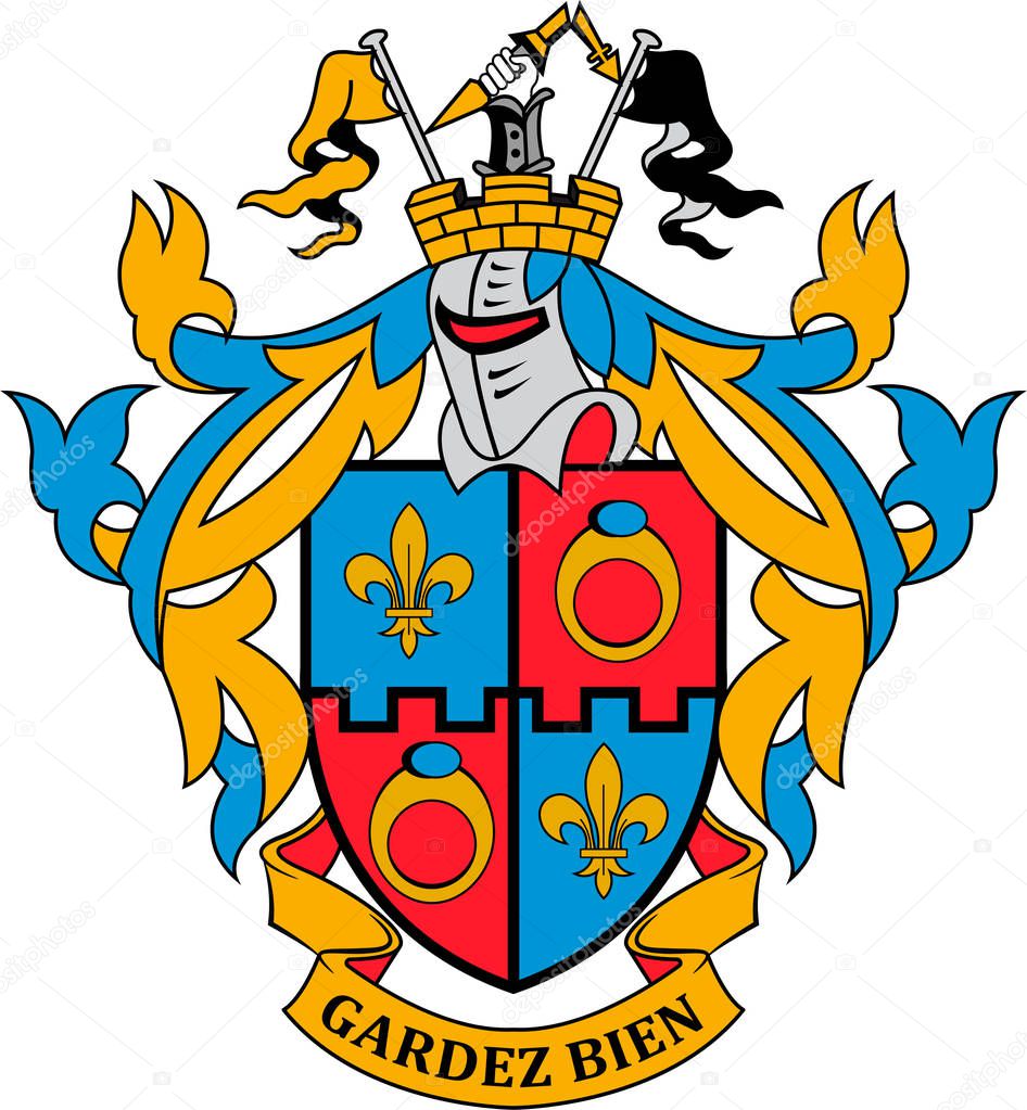 Coat of arms of Montgomery County in Maryland, USA