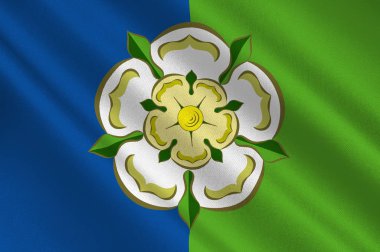 East Yorkshire bayrağı Ingiltere 'de