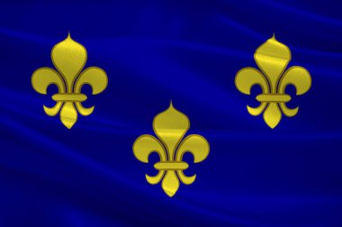 Ile-de-France, Fransa bayrağı