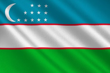 Özbekistan bayrağı