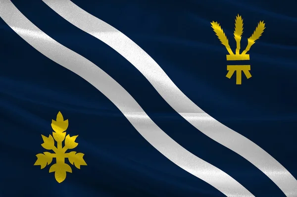 Ingiltere 'deki Oxfordshire bayrağı — Stok fotoğraf