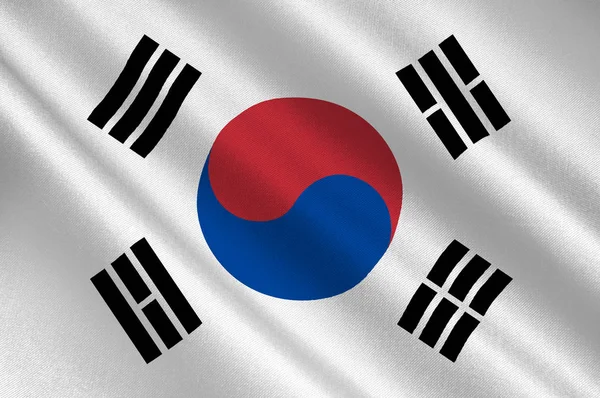 Bandera de Corea del Sur — Foto de Stock