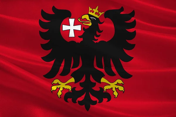 Vlag van Wetzlar (Lahn-Dill), Duitsland — Stockfoto