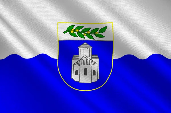 Vlag van de Kroatische provincie Zadar — Stockfoto