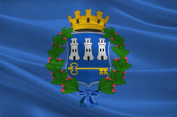 Flagge von havana in republik kuba — Stockfoto