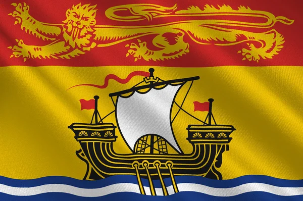 Drapeau du Nouveau-Brunswick au Canada — Photo