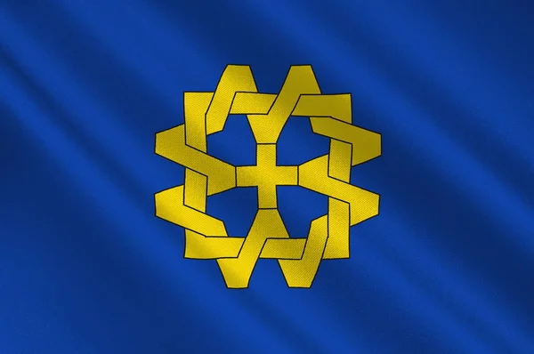 Флаг Виллиха в Северном Рейне-Вестфалии, Германия — стоковое фото