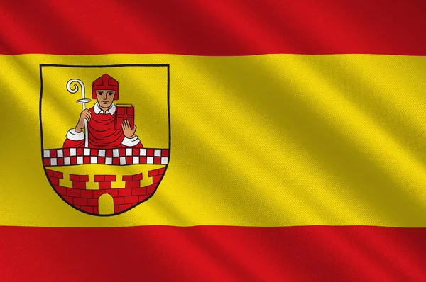 Bandeira de Luedenscheid in North Rhine-Westphalia, Alemanha — Fotografia de Stock