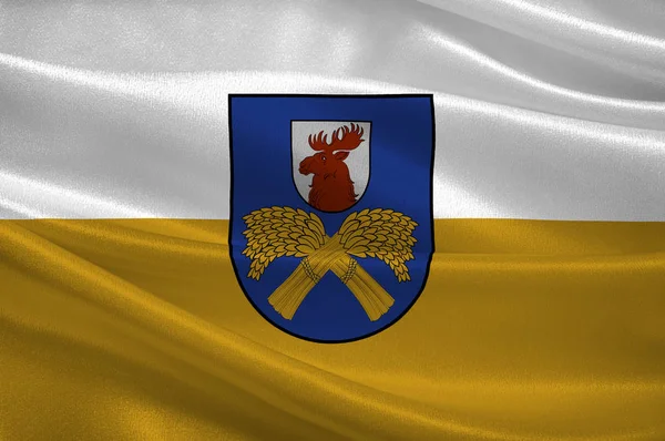 拉脱维亚塞莱尼亚的耶尔加瓦旗 — 图库照片