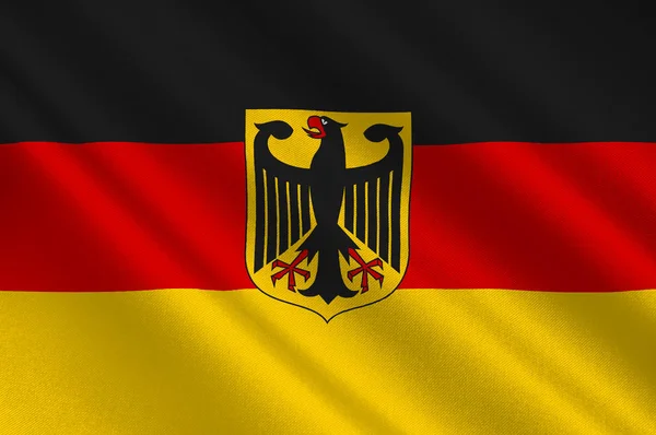 Tysklands flagga — Stockfoto