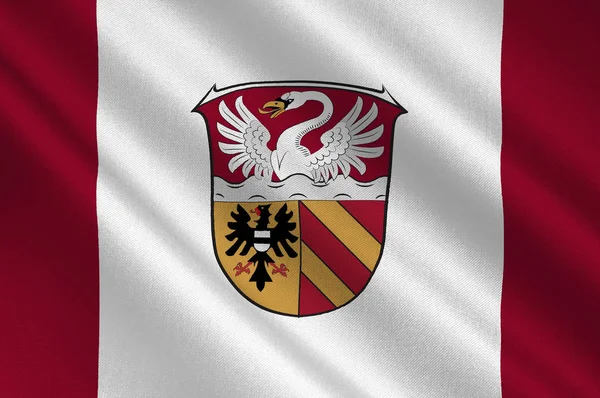 Bandeira de Main-Kinzig em Hesse, Alemania . — Fotografia de Stock