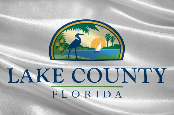 Armoiries du comté de Lake en Floride, États-Unis — Photo