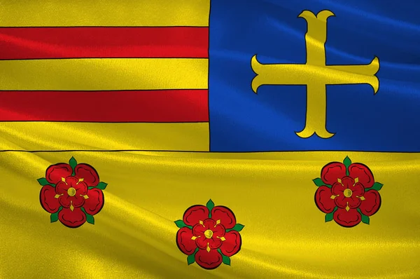 니더작센의 올덴부르크 국기, 독일 — 스톡 사진