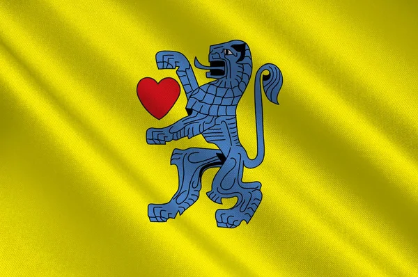 Прапор Челле в Нижній Саксонії, Німеччина — стокове фото