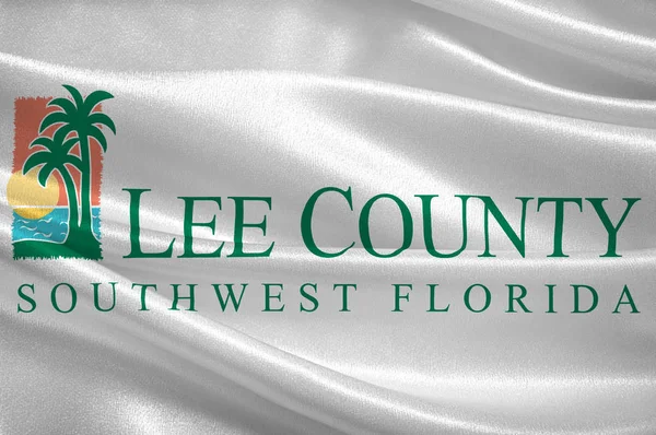 Coat of arms of Lee County in Florida of United States — Stock Photo, Image