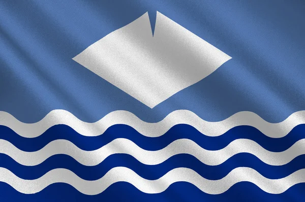 英格兰怀特岛旗 — 图库照片
