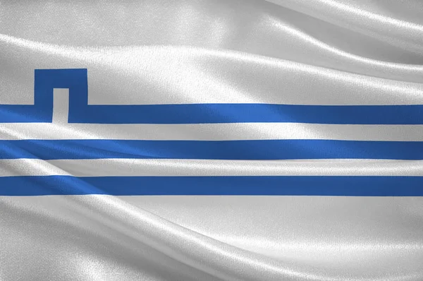 Флаг Подгорицы в Черногории — стоковое фото