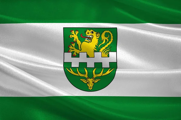 Bandeira de Bergisch Gladbach in North Rhine-Westphalia, Alemanha — Fotografia de Stock