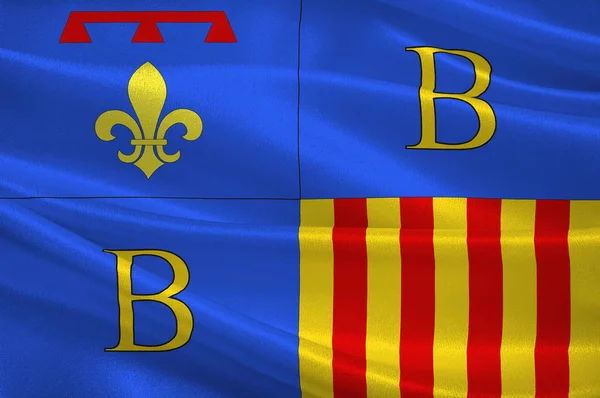 Bandera de Brignoles en Var es un departamento de Francia —  Fotos de Stock