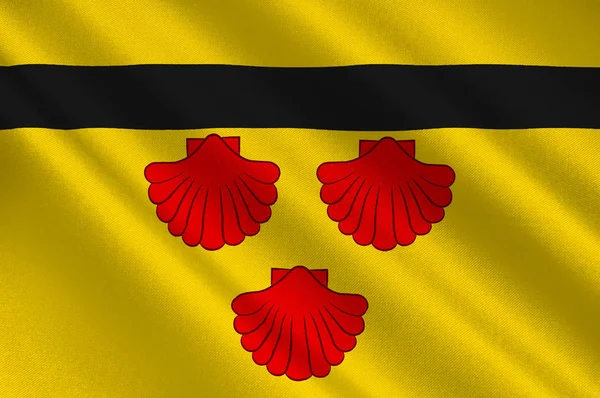 Flag of Ahrbrueck in North Rhine-Westphalia, Germany — Stock Photo, Image