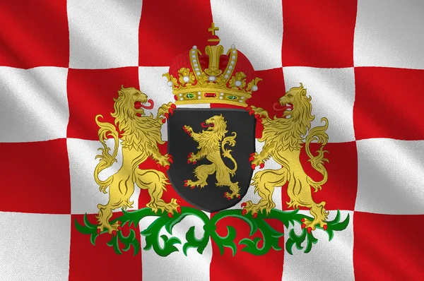 Bandeira de North Brabant, Países Baixos — Fotografia de Stock