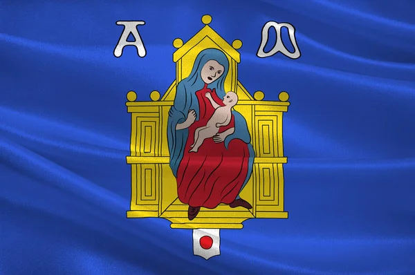 Флаг Монпелье в Эро Окситания является регионом Франка — стоковое фото