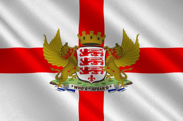Флаг Дорсета в Англии — стоковое фото