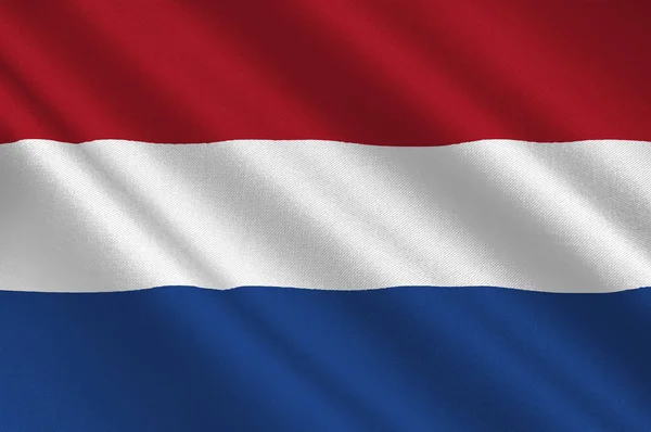 Vlag van Nederland — Stockfoto