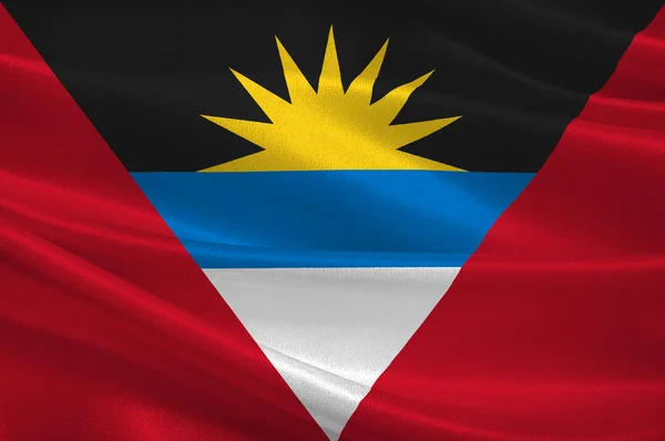 Flag of Antigua and Barbuda — Stock Photo, Image