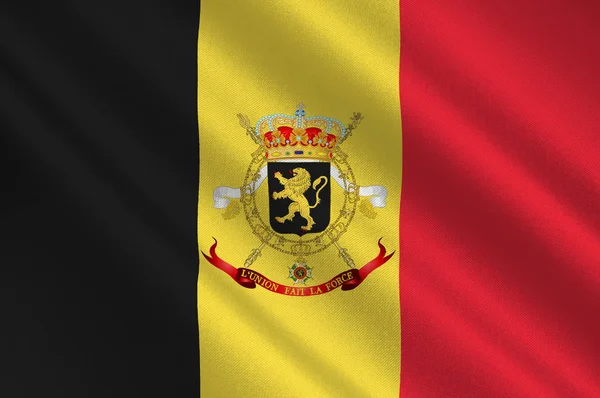 Bendera Belgia — Stok Foto